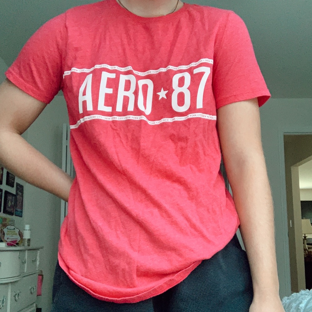 Pink aero shirt